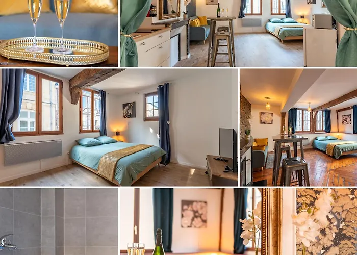 Le Romantique Jacuzzi Centre * Ruan